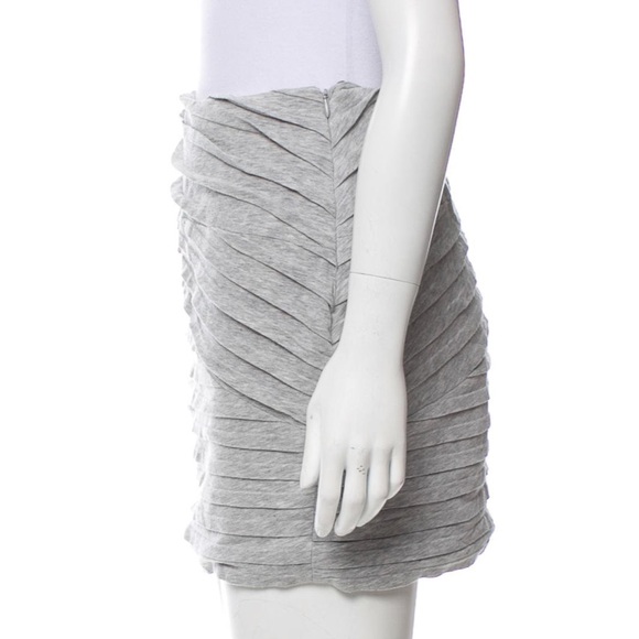 Torn by Ronny komo gray layered mini skirt - Picture 6 of 6